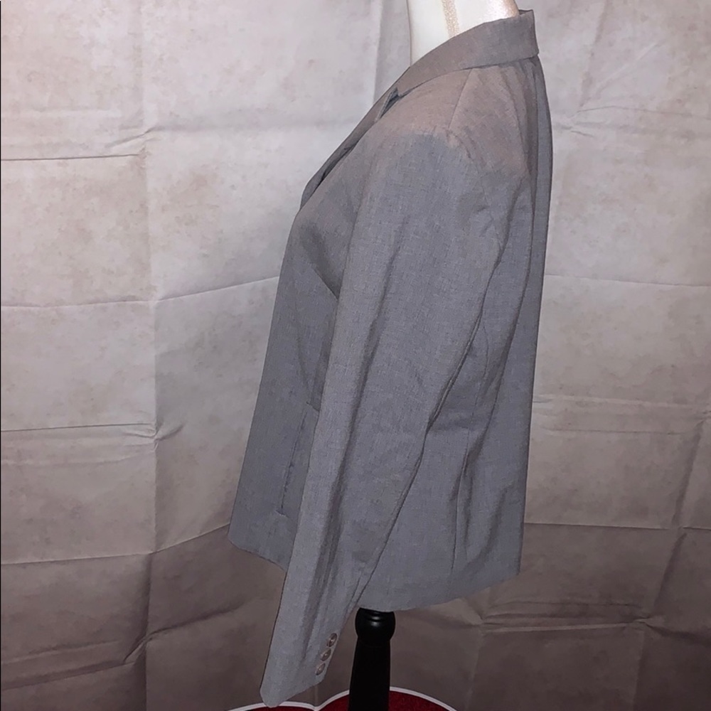 Light Gray Pendleton Light Wool Jacket -Classic - image 5